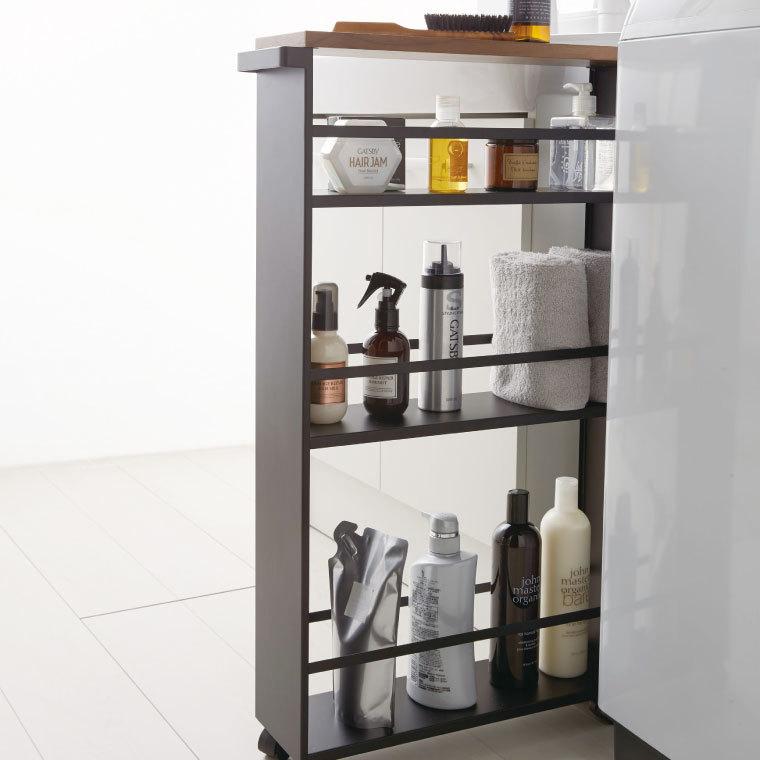 tower 山崎実業 ハンドル付きスリムワゴン タワー キッチン 公式