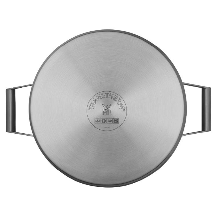 WMF コンフォートライン ハイキャセロール 両手鍋 20cm W0729206040 IH対応 ガス火対応 送料無料 / ガラス蓋付き 目盛り付き 食洗機対応 JGSの画像