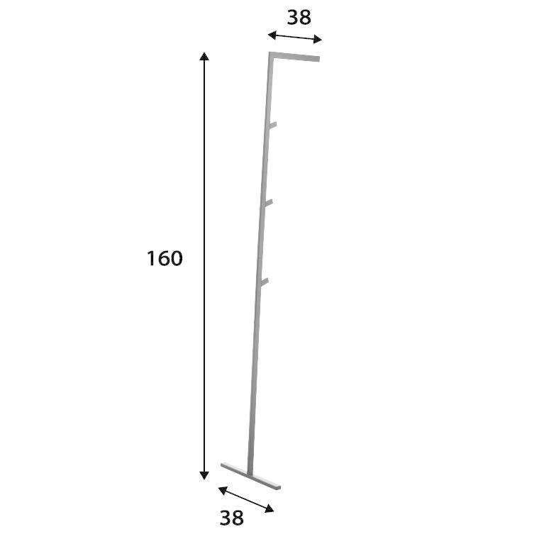LINE 山崎実業 スリムコートハンガー ライン 収納 公式 ホワイト/ブラック ハンガーラック 省スペース ハンガーポール 衣類収納 送料無料
