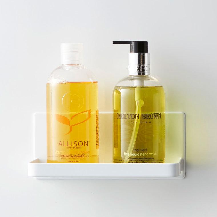 tower 山崎実業 マグネットバスルームラック タワー キッチン 公式 ホワイト/ブラック 送料無料 バスラック 棚 磁石 壁掛け バスルーム収納 | tower | 03