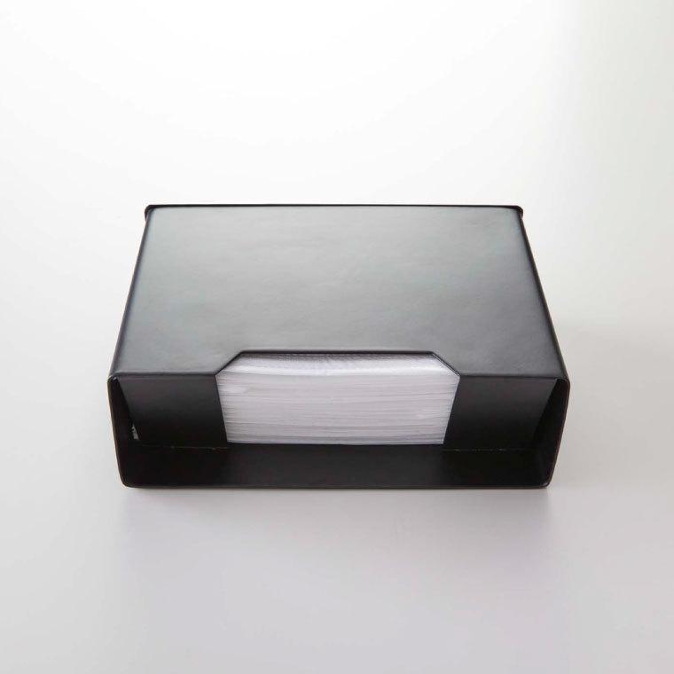 tower 山崎実業 マグネットマスクホルダー タワー 収納 公式 ホワイト/ブラック 送料無料 マスクケース 玄関 マスク入れ 使い捨てマスク収納 | tower | 06