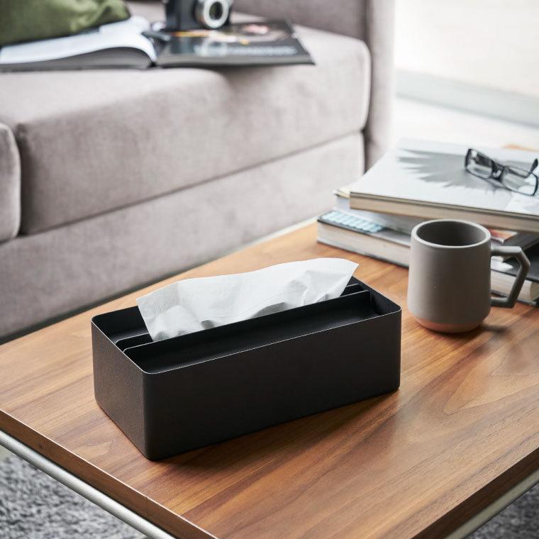 tower 山崎実業 蓋付きペーパータオルケース タワー キッチン 公式