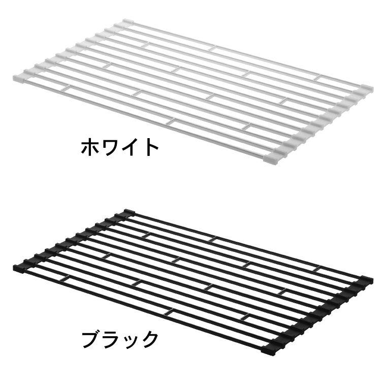 tower 山崎実業 公式 折り畳み水切りラック タワー ホワイト/ブラック 7837 7838 水切りかご 水切りラック 送料無料｜patie｜08