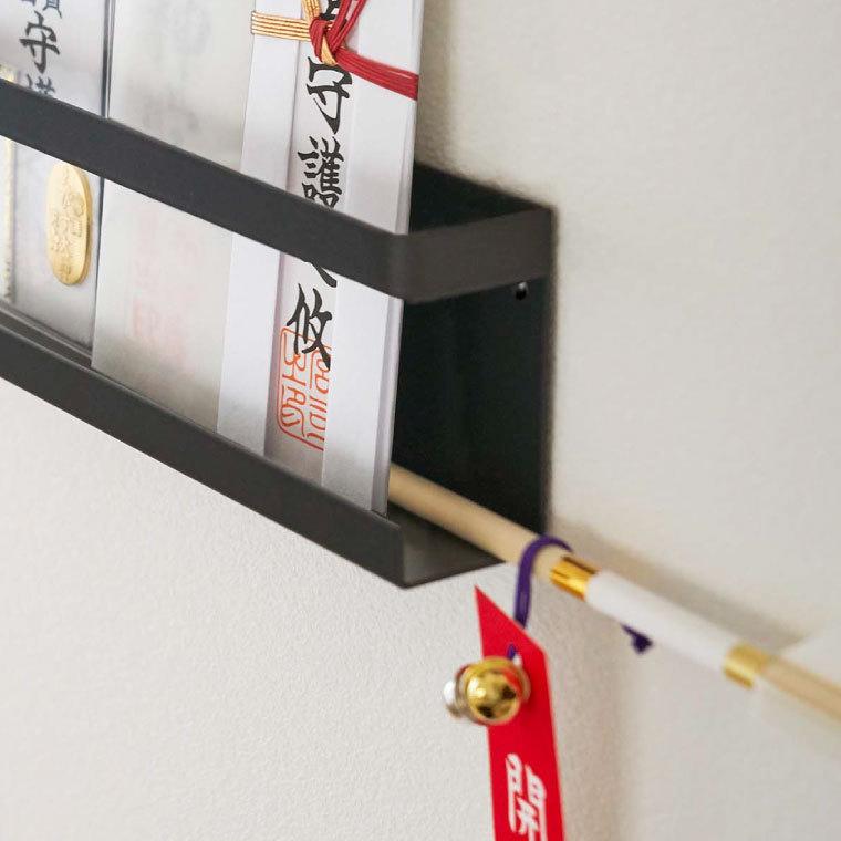 tower 山崎実業 神札ホルダー タワー 小物入れ 神棚 公式 ホワイト/ブラック 5024 5025 送料無料 壁掛け シンプル 御札立て 仏壇 仏具 神具 お札 御守り | tower | 03