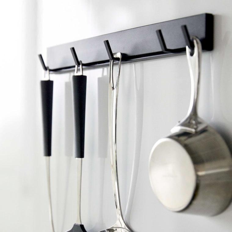 tower 山崎実業 マグネット可動式キッチンツールフック タワー キッチン 公式 ホワイト/ブラック 5022 5023 キッチン収納 磁石 | tower | 06