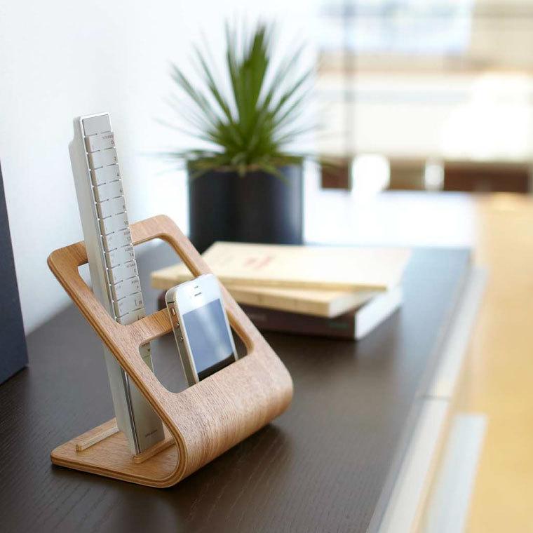 ♡新品♡ TIRINNANZI ティリンナンツィ リボン リモコンラック RIN（山崎実業） 特典付き 山崎実業 RIN ペン＆リモコンラック リン