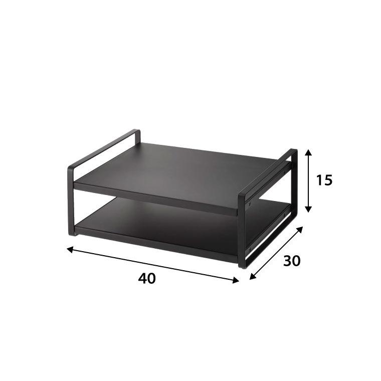 tower 山崎実業 レンジ上ラック タワー キッチン 公式 ホワイト