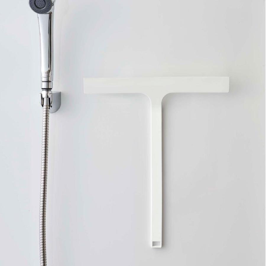 tower 山崎実業 マグネット水切りワイパー タワー お風呂 公式 ホワイト/ブラック 5451 5452 / 送料無料浴室 バスルーム ワイド 水切り | tower | 03