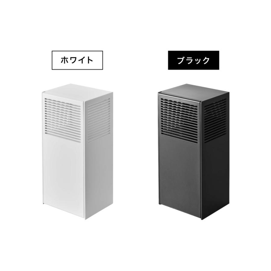 tower 山崎実業 ツーウェイ消臭ビーズケース タワー 公式 ホワイト/ブラック 5746 5747 送料無料 マグネット 玄関 下駄箱 シューズクローク 詰め替え | tower | 13