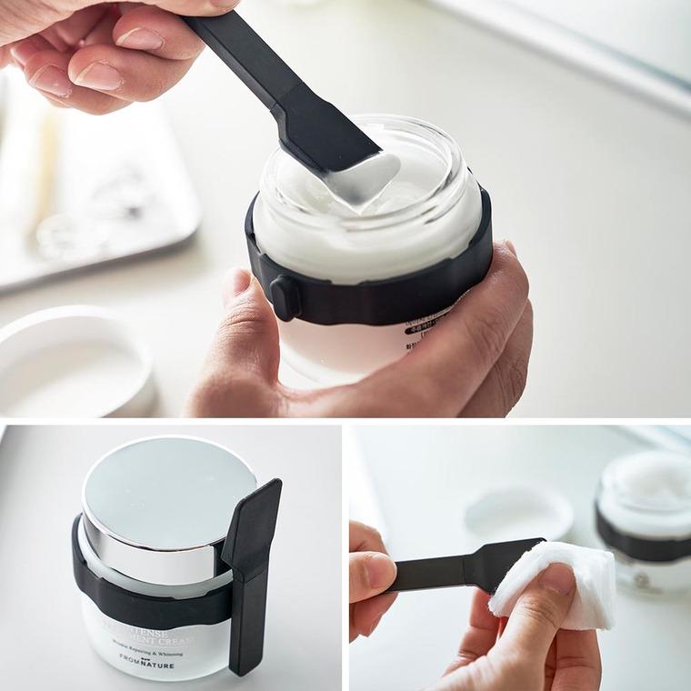 tower 山崎実業 収納バンド付き美容クリームスパチュラ タワー