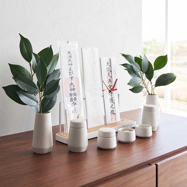 み*や様 天門セット 楽天市場】特典付き［ 石こうボード壁対応神棚 タワー 神具