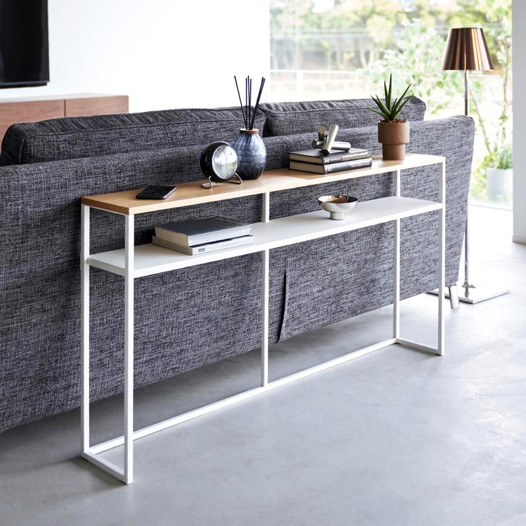 tower 山崎実業 ソファー裏コンソールテーブル タワー インテリア 公式