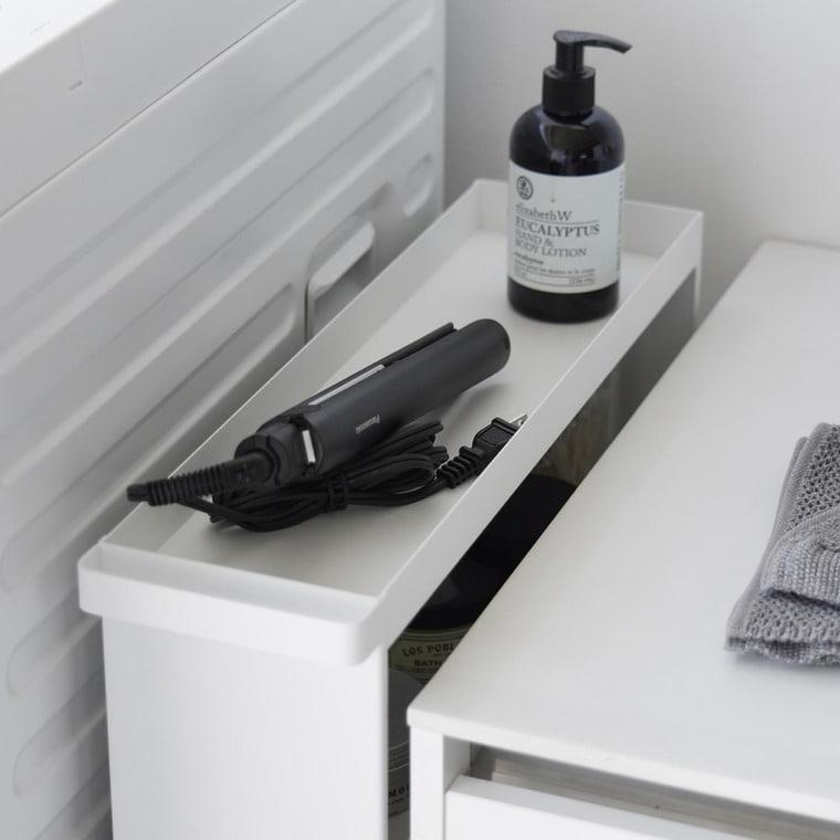 tower 山崎実業 キャスター付きスリムワゴン タワー 4段 公式 1806