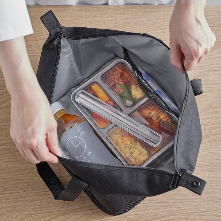 tower 山崎実業 スーパー・コンビニ弁当がそのまま入る洗えるお弁当