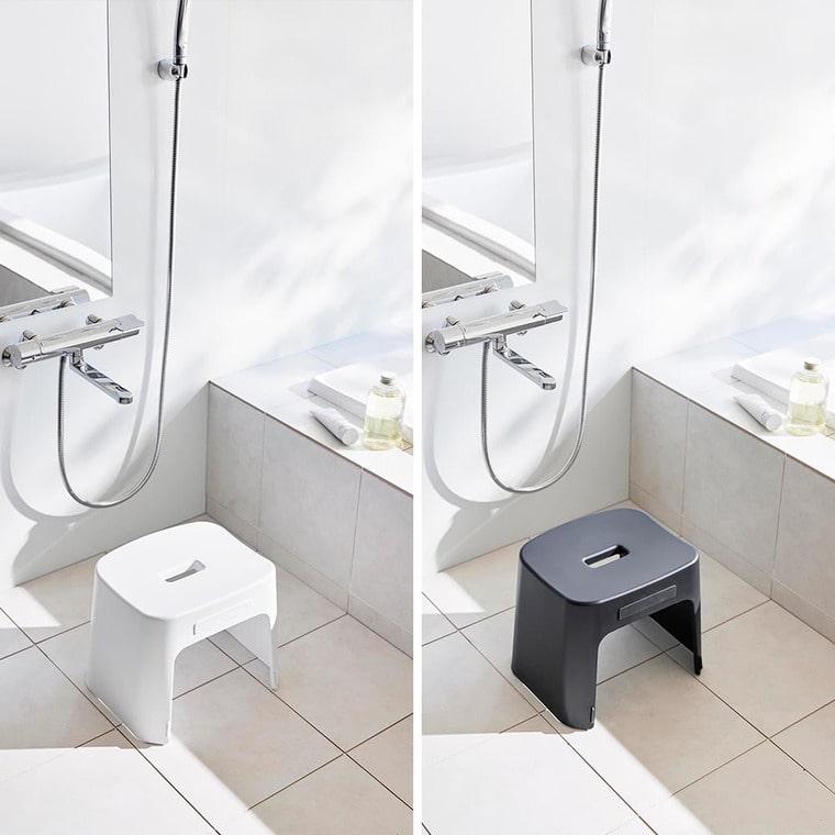 tower 山崎実業 洗いやすいマグネット風呂イス タワー お風呂