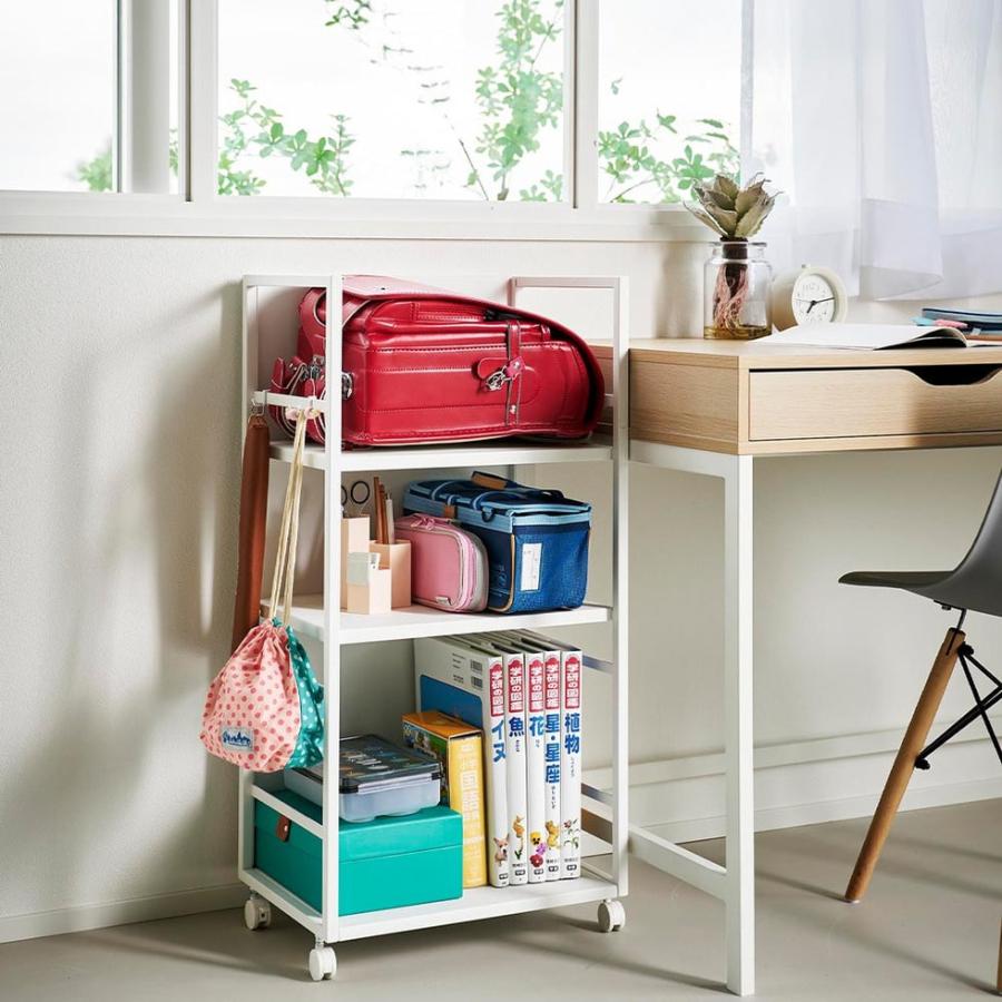 tower 山崎実業 目隠しワゴン タワー L 公式 1419 1420 ホワイト