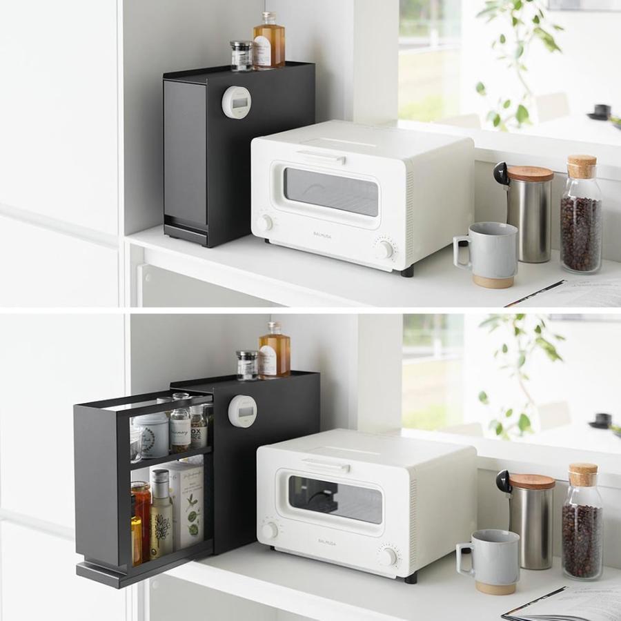 tower 山崎実業 隠せる引き出し収納 タワー 公式 1428 1429 ホワイト