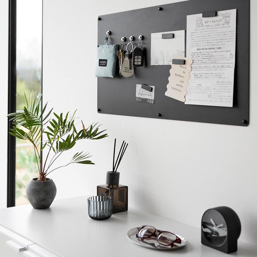 tower 山崎実業 ウォールプリントスチールパネル タワー L 石こうボード壁対応 公式 10155 10156 ホワイト ブラック 送料無料 / マグネットボード | tower | 13