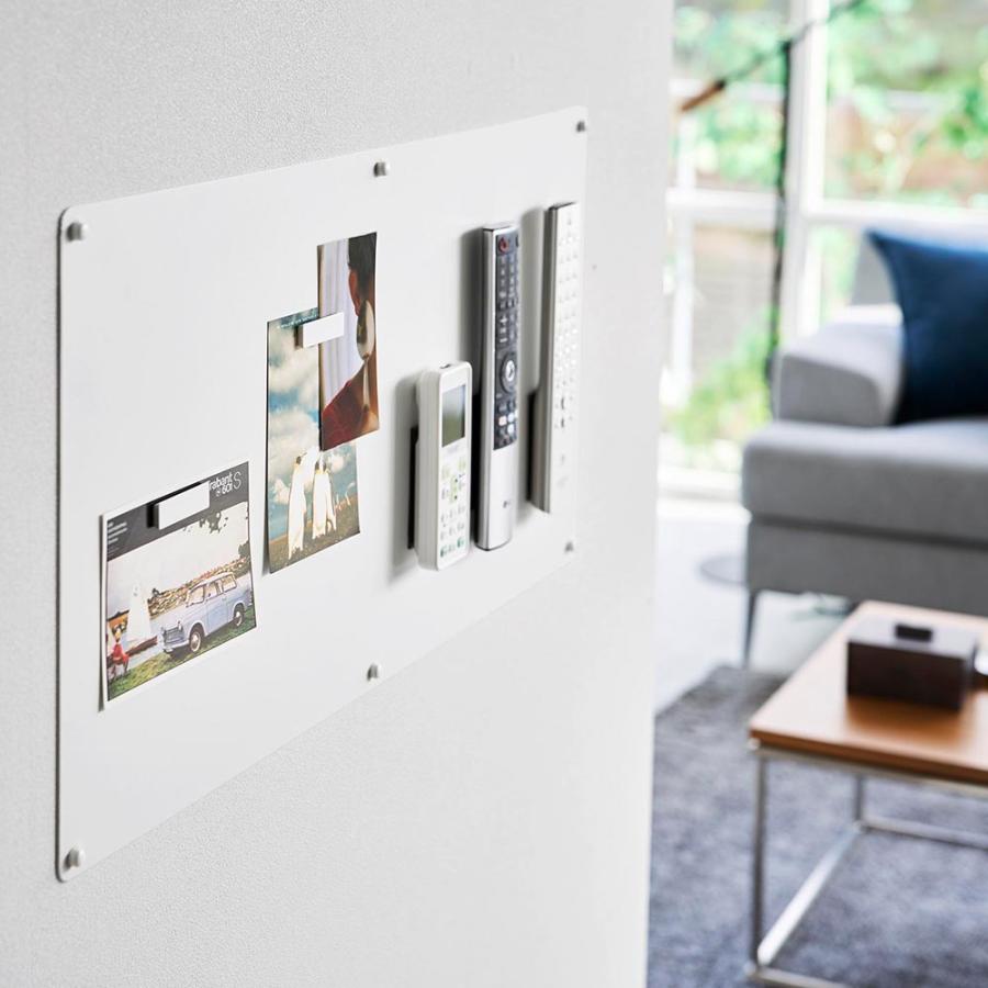 tower 山崎実業 ウォールプリントスチールパネル タワー L 石こうボード壁対応 公式 10155 10156 ホワイト ブラック 送料無料 / マグネットボード | tower | 11