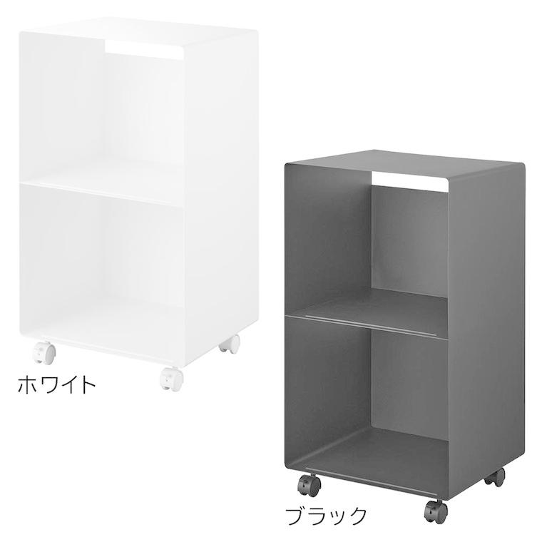 tower 山崎実業 レコードラック タワー 公式 10229 10230 ホワイト ブラック 送料無料 / 収納棚 収納ラック ディスプレイラック レコード収納の画像