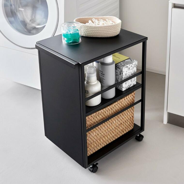 tower 山崎実業 目隠しワゴン タワー スリム 天板付き 公式 8470 8471