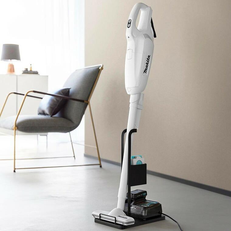tower 山崎実業 スティッククリーナー紙パック&充電器収納スタンド