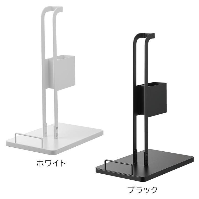 tower 山崎実業 スティッククリーナー紙パック&充電器収納スタンド