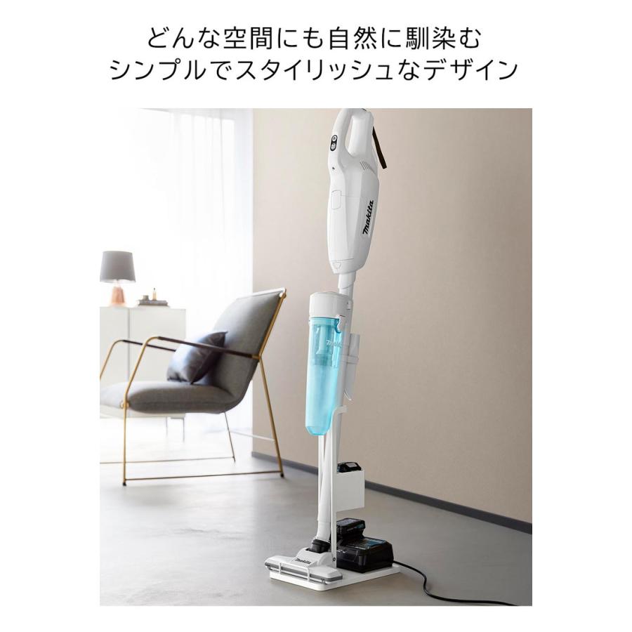tower 山崎実業 スティッククリーナー紙パック&充電器収納スタンド