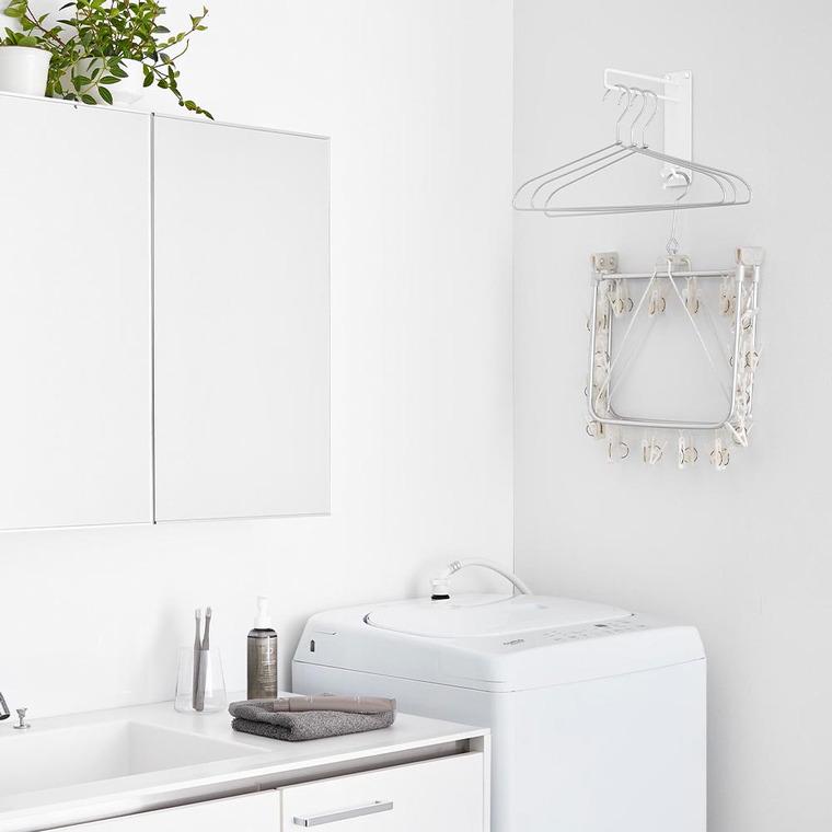 tower 山崎実業 壁付けちょい干しハンガー タワー 公式 10387 10388