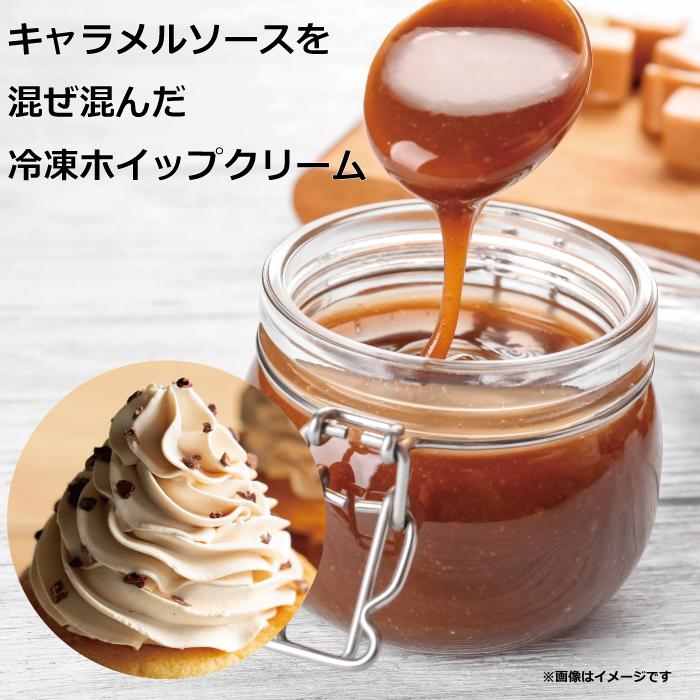 ホイップdeキャラメル600ml 冷凍 ホイップ ホイップクリーム スカー