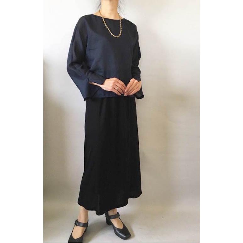 A4印刷型紙　短時間で縫える上品テイストのフォーマルブラウス!ボートネックドルマン(7〜17号/ハンドメイド/パピエパターン/手作り/大きいサイズ)B-45 |  | 06