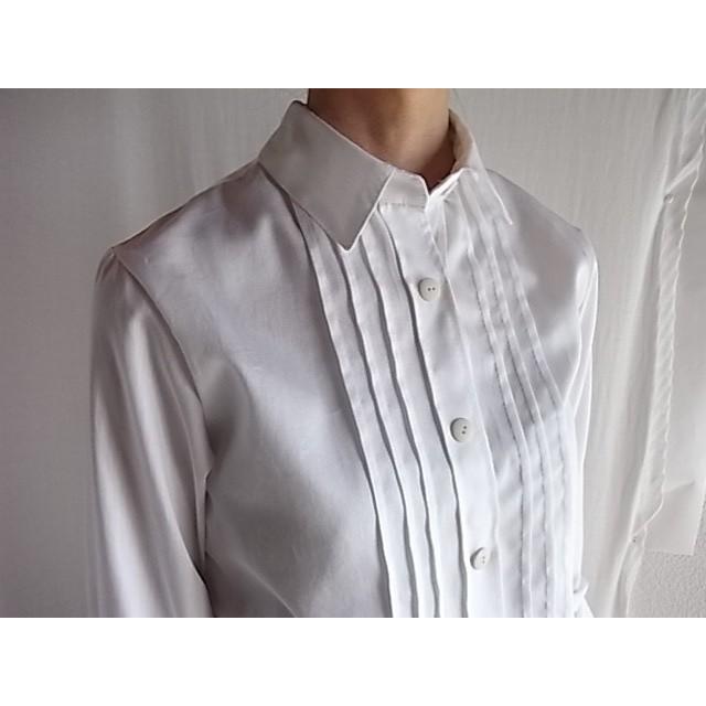 台衿ピンタックシャツ(7〜17号/ハンドメイド/洋裁/ミシン/ソーイング