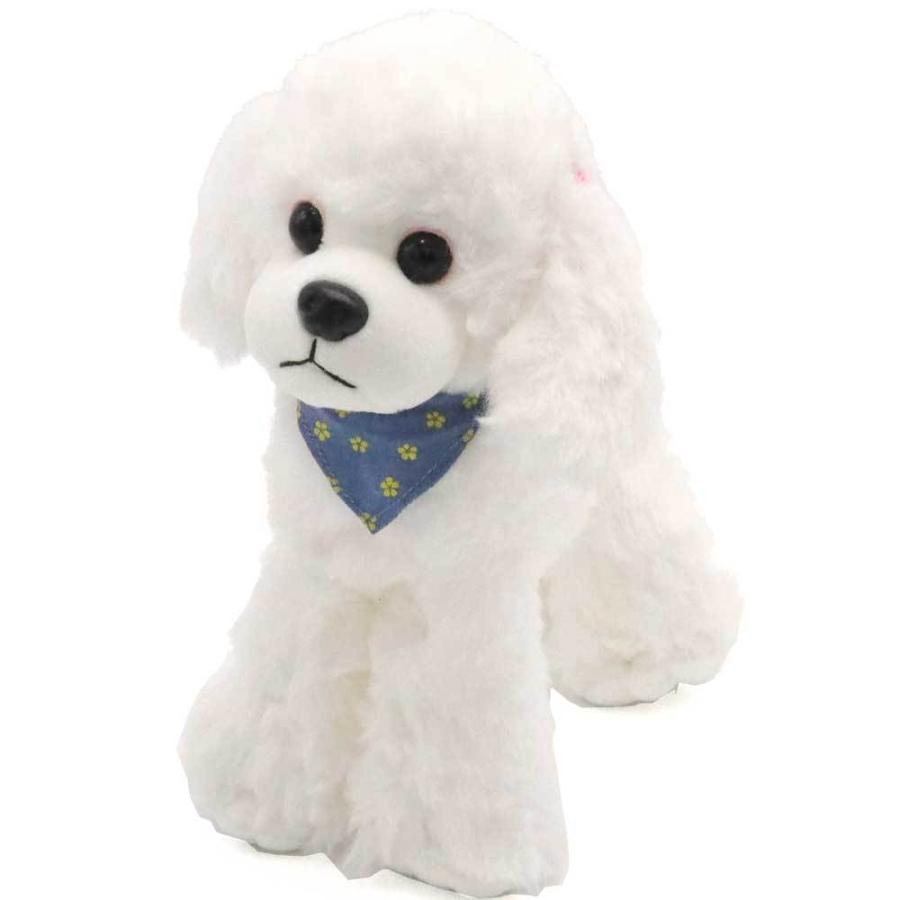 Heart Angel ぬいぐるみ 犬 おすわり プードル 子供 ふわふわ
