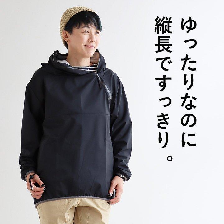 PATY マウンテンパーカー 斜め 止水ジップ ハイネック 撥水 防水 保温