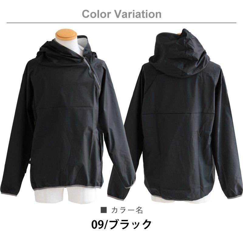 PATY マウンテンパーカー 斜め 止水ジップ ハイネック 撥水 防水 保温