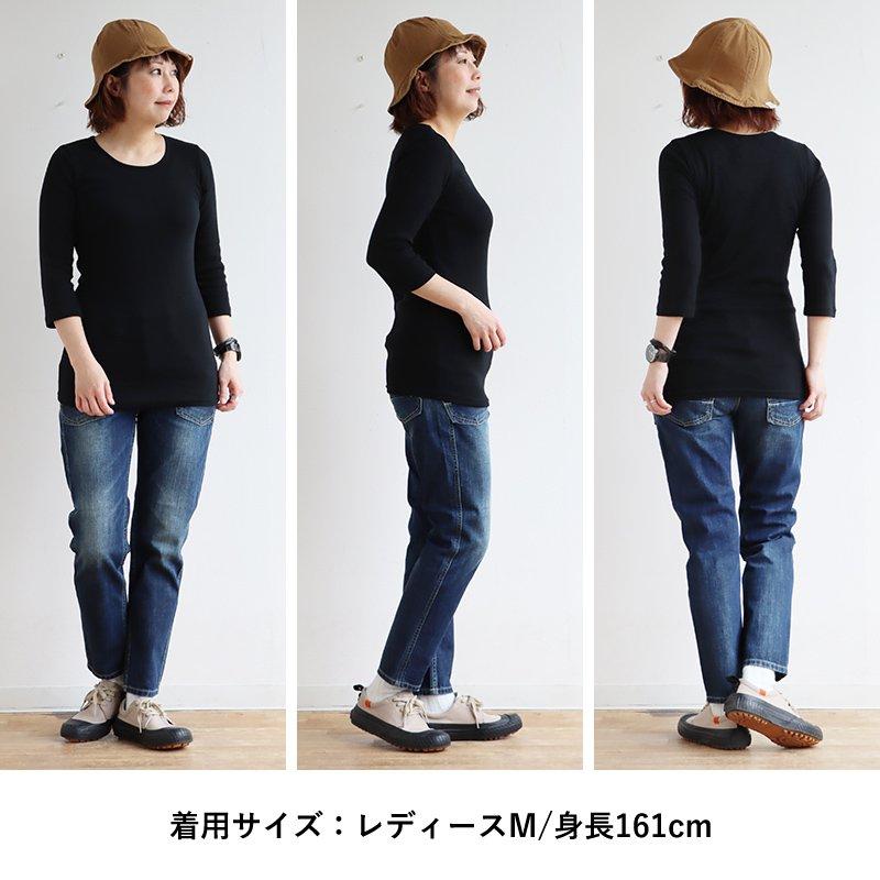 Tシャツ(長袖/七分) PATRICIA PATY カットソー ロング丈 Tシャツ 七分袖 インナー レディース 日本製
