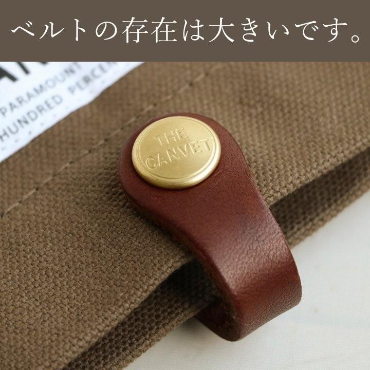 (ザ・キャンベット) THE CANVET ショルダーバッグ 日本製 パラフィン8号キャンバス レザーベルト  ボンクバッグ A4  レディース メンズ パティ | PATY | 14