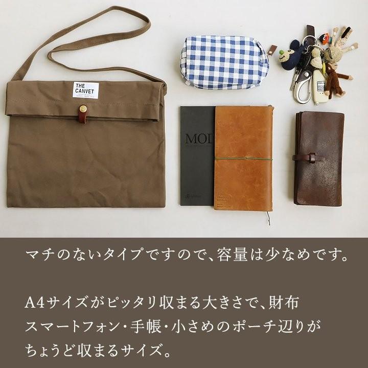 (ザ・キャンベット) THE CANVET ショルダーバッグ 日本製 パラフィン8号キャンバス レザーベルト  ボンクバッグ A4  レディース メンズ パティ | PATY | 16