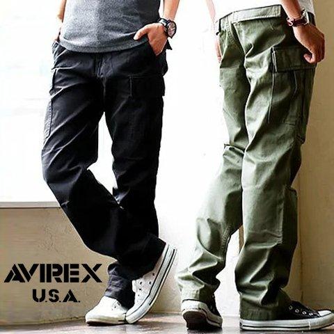 AVIREX（アヴィレックス） カーゴパンツ ミリタリーパンツ チノクロス