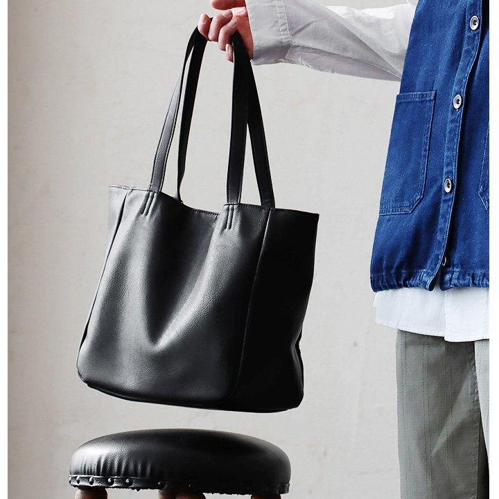 Legato Largo 正規品バッグ トート トートバッグ 肩掛け フェイクレザー 通学用 通勤用 大容量 マザーズバッグ ビジネス 軽量 レガートラルゴ パティ | PATY | 13