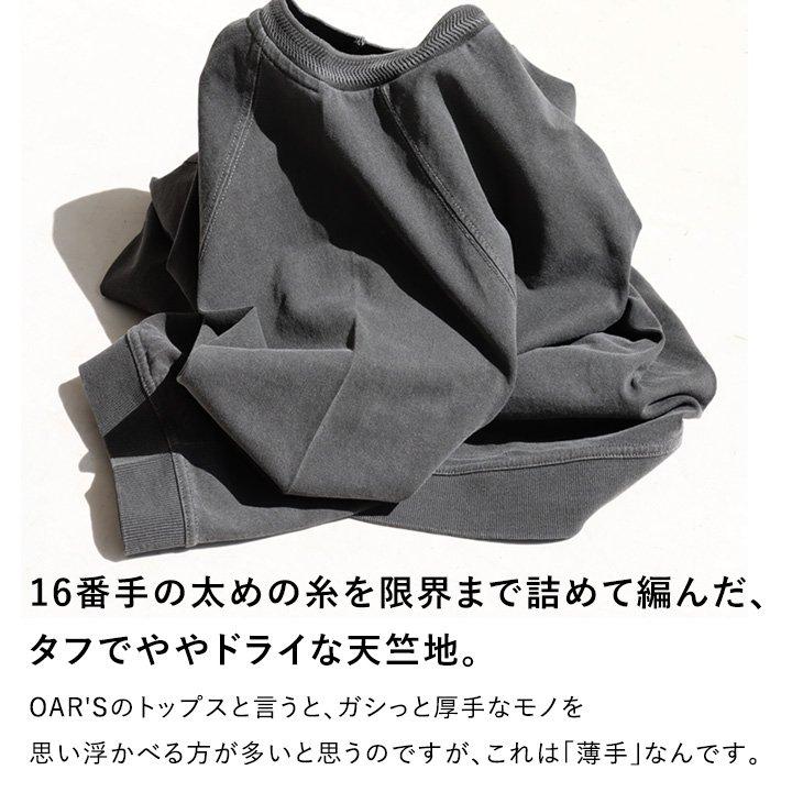 六分袖 カットソー tシャツ ティーシャツ しっかり 綿100％ コットン ユニセックス 七分袖 メンズ レディース OAR’S オールズ (メール便50)｜paty｜17