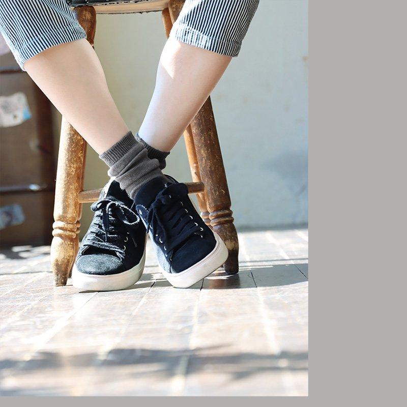 SMALL STONE SOCKS スモールストーンソックス 靴下 ソックス レディース 日本製 ミドル丈柔らか 綿 麻 22cm-25cm リネンカラーソックス パティ (メール便12) | PATY | 11