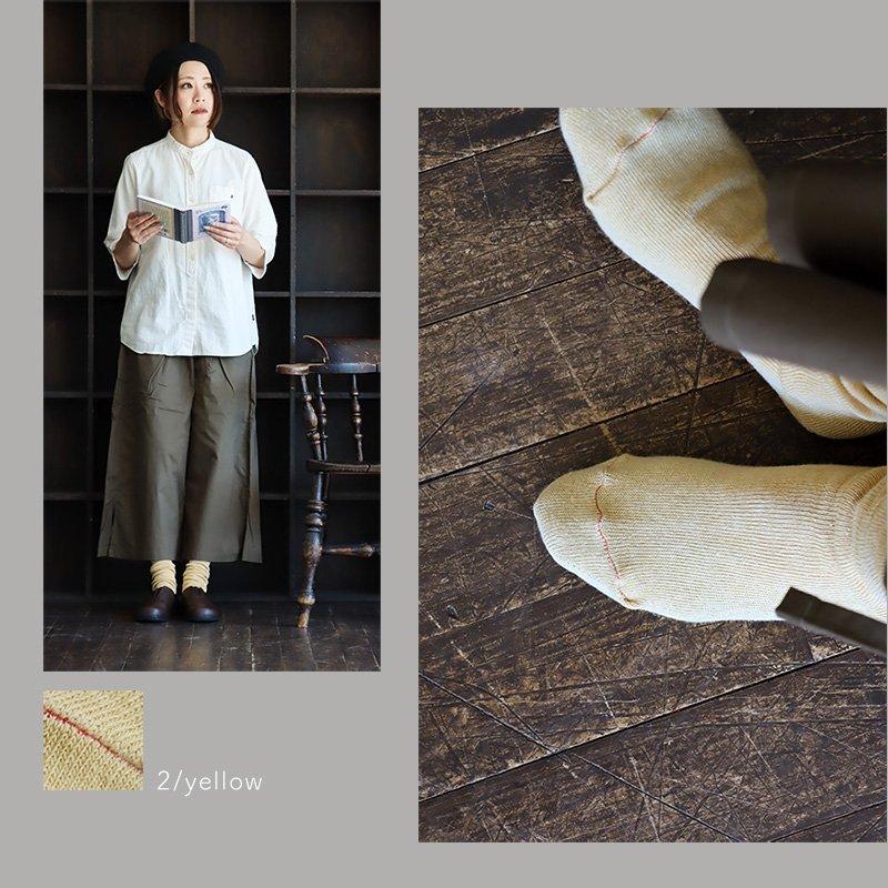SMALL STONE SOCKS スモールストーンソックス 靴下 ソックス レディース 日本製 ミドル丈柔らか 綿 麻 22cm-25cm リネンカラーソックス パティ (メール便12) | PATY | 15
