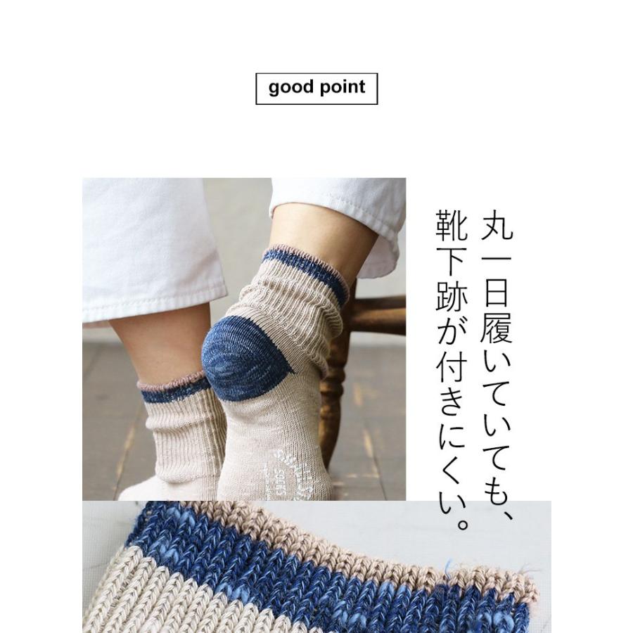 SMALL STONE SOCKS スモールストーンソックス 靴下 リブ編み ソックス 配色切り替え ムラ感 スラブ メンズ レディース パティ (メール便12) | PATY | 07