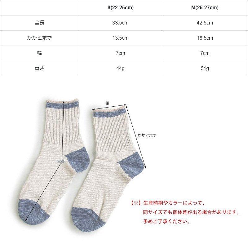 SMALL STONE SOCKS スモールストーンソックス 靴下 リブ編み ソックス 配色切り替え ムラ感 スラブ メンズ レディース パティ (メール便12) | PATY | 11