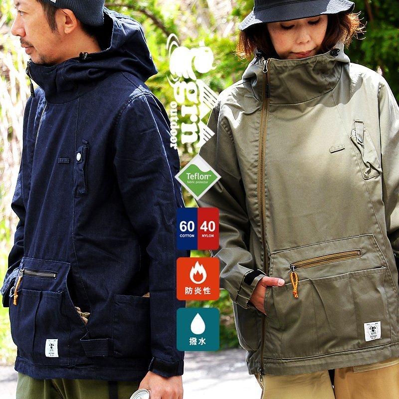 マウンテンパーカー メンズ レディース マンパー コットン ツイル