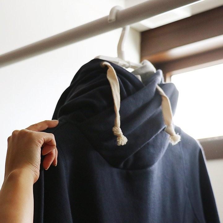 折りたたみ式ハイネック パーカーハンガー ハンガー 折り畳み パーカー用 タートルネック用 レディース メンズ パティ (メール便50) | PATY | 07
