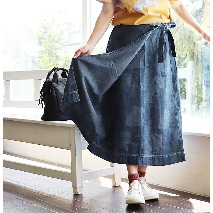 INSCRIRE 巻きスカート　38 美品 セール】 裾レース巻きスカート （ロング・マキシ丈スカート）｜Rouge