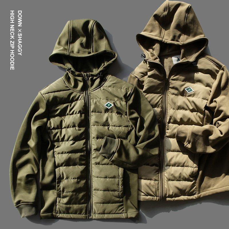 パーカー 暖かい 伸びる 軽い ダウンパーカー 予約中 メンズ レディース スリム Sail ジップアップ 裏起毛 ジャージ ハイネック ストレッチ