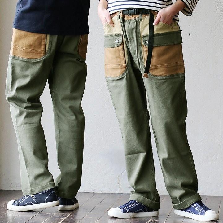パンツ ワークパンツ ガーデンパンツ クライミング風 クレイジーパターン ゴム ストレッチ コットン メンズ レディース Grn Paty 通販 Paypayモール